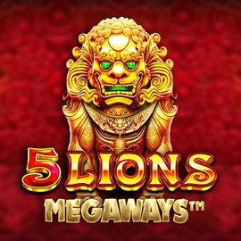 5 Lions Megaways slot visual from Pragmatic Play available on karhubetcasinos.com