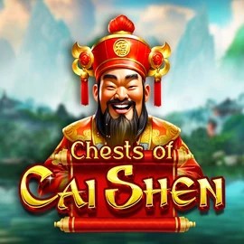 Slots logo of Chests of Cai Shen from Pragmatic Play at Karhubet Casino