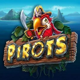Pirots slot logo by ELK Studios at Karhubet CasinoPirots