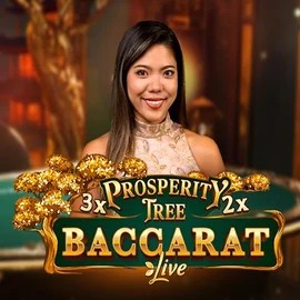 Prosperity Tree Baccarat logo by Evolution at Karhubet Casino