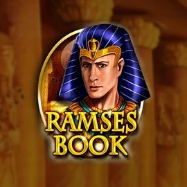 Logo of Ramses Book Deluxe from Gamomat at Karhubet Casino